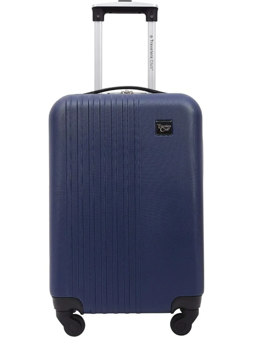 Navy Blue 20-Inch Carry-On Luggage - Lightweight, Durable, Travel Essential